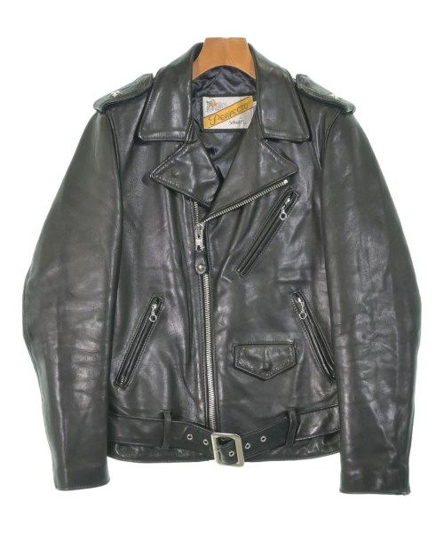 Schott(ショット)ライダース 黒 サイズ:36(M位)/2200660853017