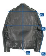 Schott（ショット）ライダース 黒 サイズ:36(M位) メンズ/2200660853017