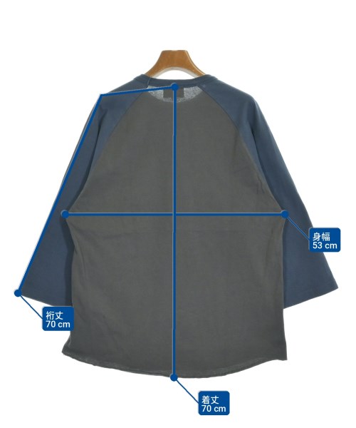 Schott（ショット）Tシャツ・カットソー グレー サイズ:L レディース/2200716508038