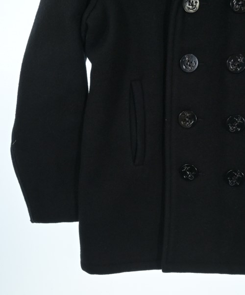 Schott（ショット）ピーコート 黒 サイズ:18(S位) メンズ/2200645614015