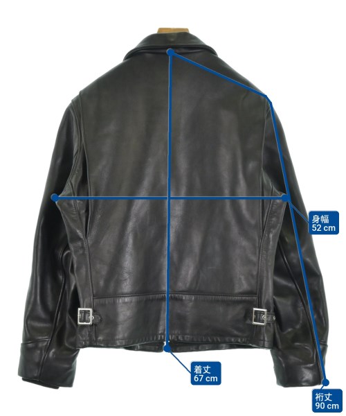 Schott（ショット）ライダース 黒 サイズ:44(S位) メンズ/2200649570010