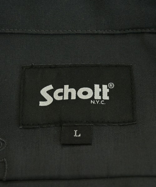 Schott（ショット）カジュアルシャツ グレー サイズ:L メンズ/2200652262148