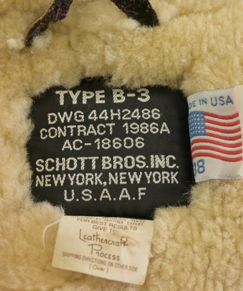 Schott（ショット）その他 茶 サイズ:38(L位) メンズ/2200652415025