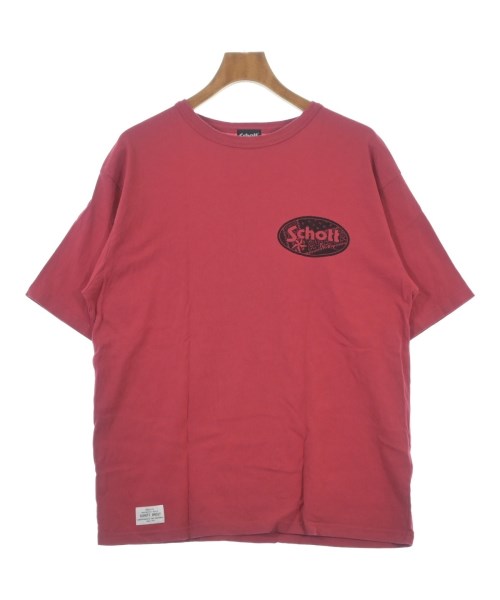 Schott(ショット)Tシャツ・カットソー 赤 サイズ:L/2200705024051