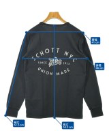 Schott（ショット）Tシャツ・カットソー 黒 サイズ:S メンズ/2200709568032