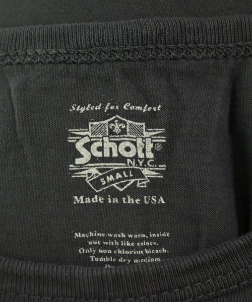Schott（ショット）Tシャツ・カットソー グレー サイズ:S メンズ/2200709568049