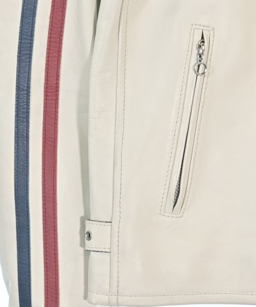 Schott（ショット）ライダース 白 サイズ:S メンズ/2200664550011