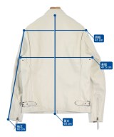 Schott（ショット）ライダース 白 サイズ:S メンズ/2200664550011