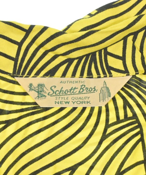 Schott（ショット）カジュアルシャツ 黄 サイズ:2XL メンズ/2200731393053