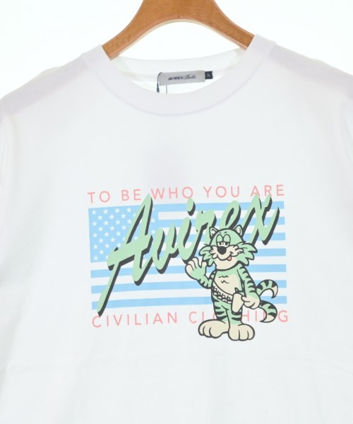 AVIREX（アヴィレックス）Tシャツ・カットソー 白 サイズ:F メンズ/2200523939414