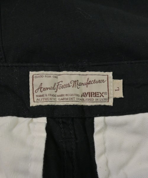 AVIREX（アヴィレックス）カーゴパンツ 黒 サイズ:L メンズ/2200632522019