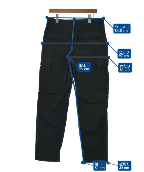 AVIREX（アヴィレックス）カーゴパンツ 黒 サイズ:L メンズ/2200632522019