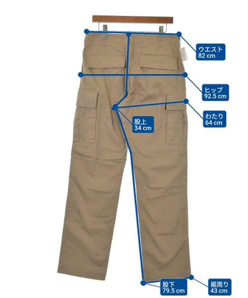 AVIREX（アヴィレックス）カーゴパンツ ベージュ サイズ:L メンズ/2200632522033