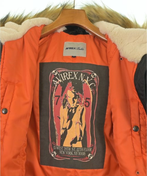 AVIREX（アヴィレックス）ブルゾン 黒 サイズ:S レディース/2200623566022