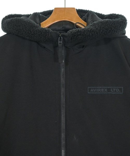 AVIREX（アヴィレックス）ダウンジャケット/ダウンベスト 黒 サイズ:XL メンズ/2200641136016