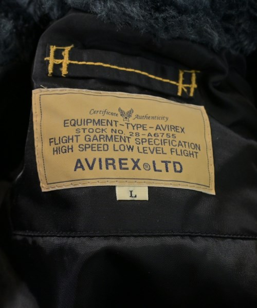 AVIREX（アヴィレックス）モッズコート 黒 サイズ:L メンズ/2200644327015