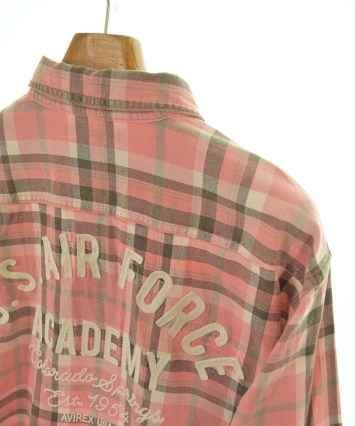 AVIREX（アヴィレックス）カジュアルシャツ ピンク サイズ:XL メンズ/2200536882028