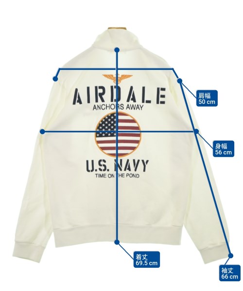 AVIREX（アヴィレックス）スウェット 白 サイズ:XL メンズ/2200532323051