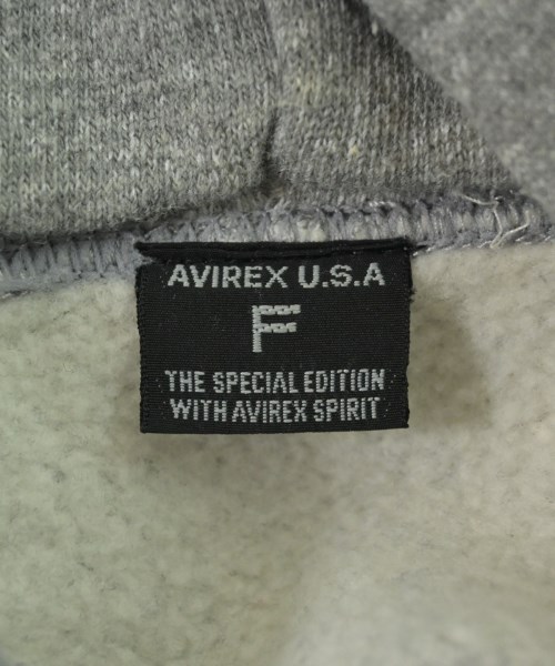 AVIREX（アヴィレックス）パーカー グレー サイズ:F レディース/2200622195056