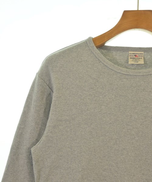 AVIREX（アヴィレックス）Tシャツ・カットソー グレー サイズ:L メンズ/2200622255019