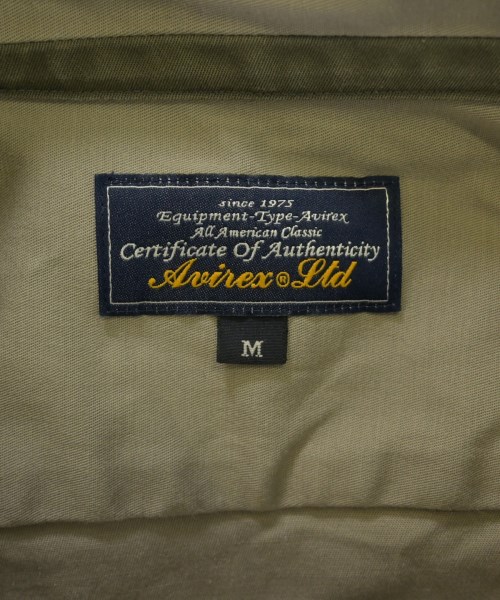 AVIREX（アヴィレックス）カジュアルシャツ ベージュ サイズ:M メンズ/2200622756011