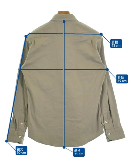 AVIREX（アヴィレックス）カジュアルシャツ ベージュ サイズ:M メンズ/2200622756011