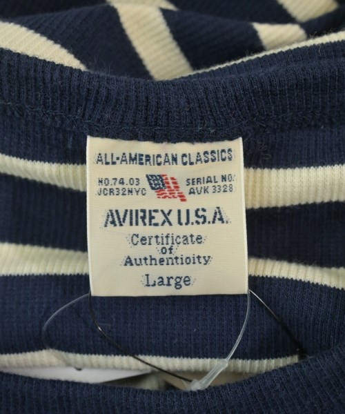 AVIREX（アヴィレックス）Tシャツ・カットソー 紺 サイズ:L メンズ/2200621667066