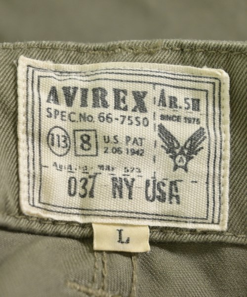 AVIREX（アヴィレックス）カーゴパンツ カーキ サイズ:L メンズ/2200621667127