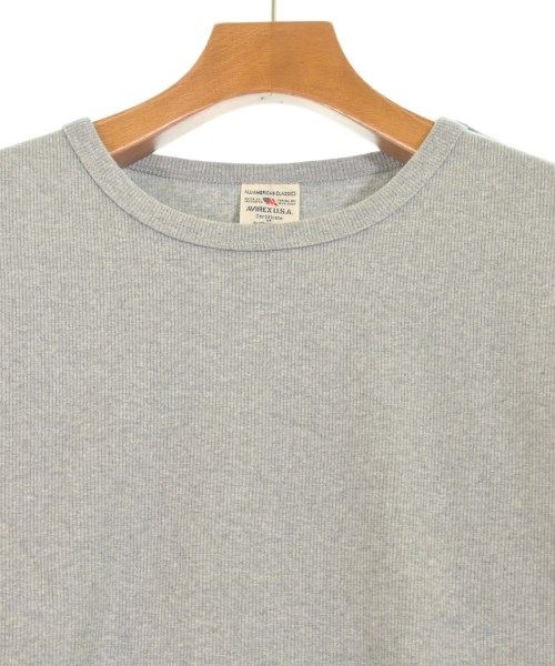 AVIREX（アヴィレックス）Tシャツ・カットソー グレー サイズ:L メンズ/2200621667387