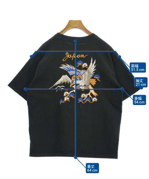 AVIREX（アヴィレックス）Tシャツ・カットソー 黒 サイズ:M メンズ/2200633461041