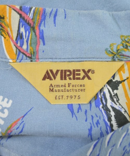 AVIREX（アヴィレックス）カジュアルシャツ 青 サイズ:M メンズ/2200613633055