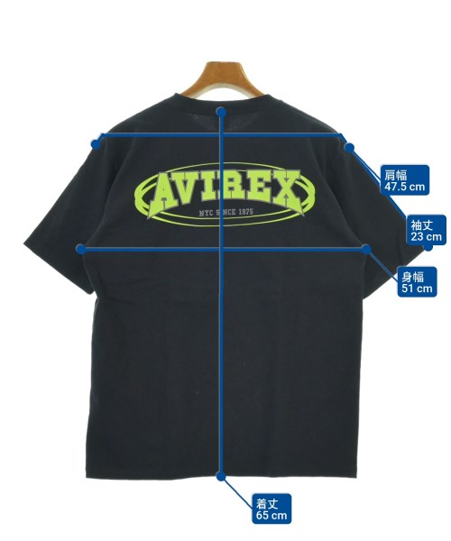 AVIREX（アヴィレックス）Tシャツ・カットソー 紺 サイズ:M メンズ/2200614360202