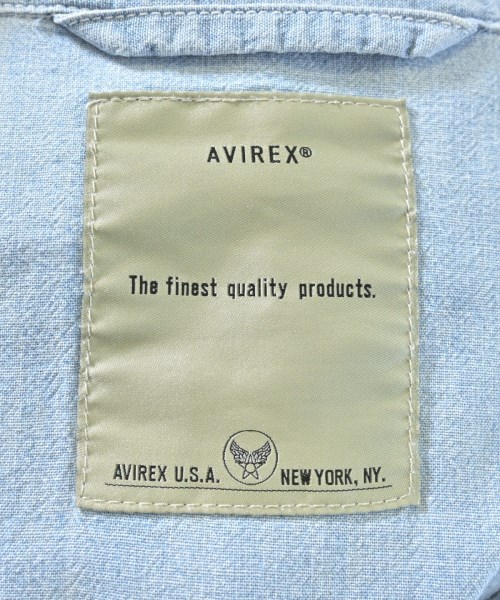 AVIREX（アヴィレックス）カジュアルシャツ 青 サイズ:XL メンズ/2200614822038