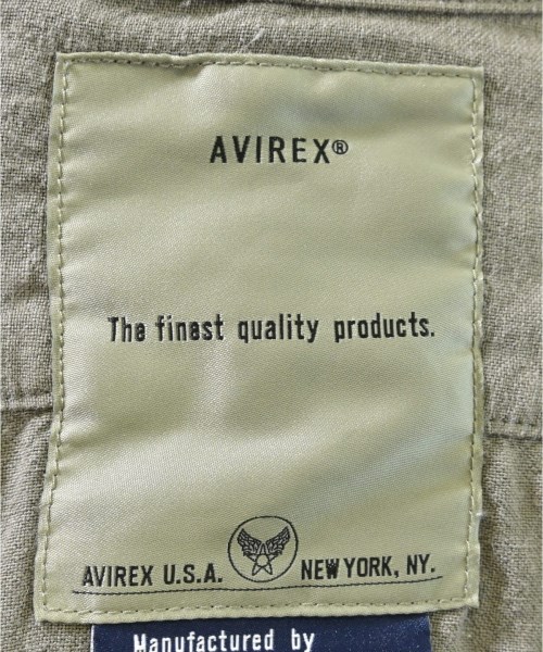 AVIREX（アヴィレックス）カジュアルシャツ カーキ サイズ:XL メンズ/2200614822045