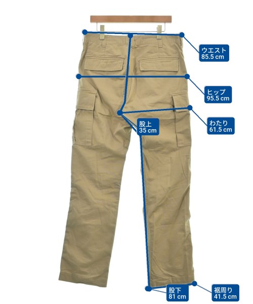 AVIREX（アヴィレックス）カーゴパンツ ベージュ サイズ:L メンズ/2200614886313