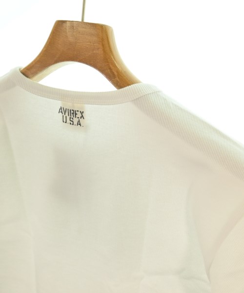 AVIREX（アヴィレックス）Tシャツ・カットソー 白 サイズ:L メンズ/2200606741392