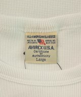 AVIREX（アヴィレックス）Tシャツ・カットソー 白 サイズ:L メンズ/2200606741422