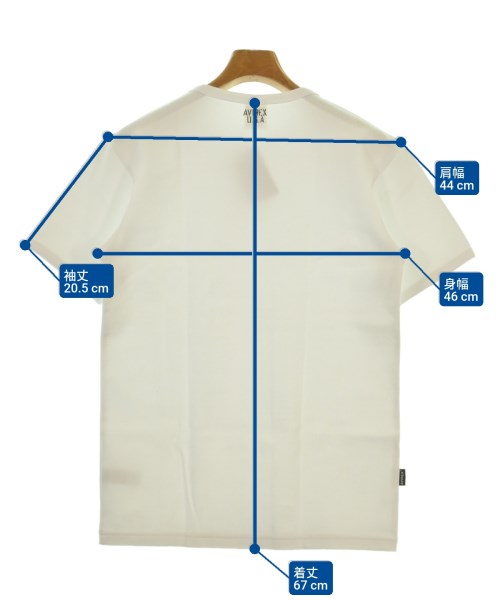 AVIREX（アヴィレックス）Tシャツ・カットソー 白 サイズ:L メンズ/2200606741477