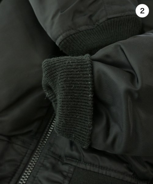 AVIREX（アヴィレックス）ミリタリーブルゾン 黒 サイズ:XL メンズ/2200678207017