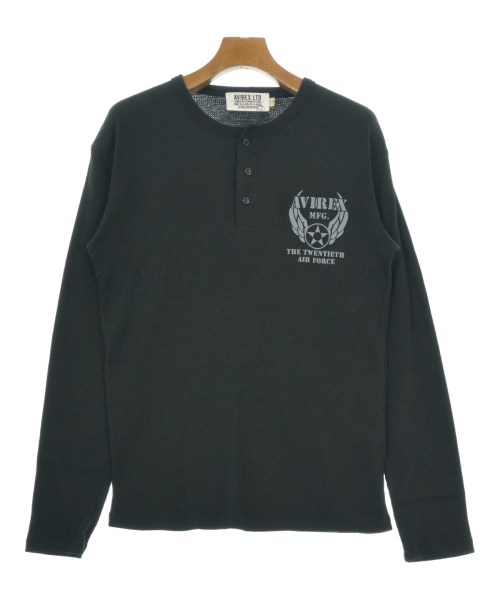 AVIREX(アヴィレックス)Tシャツ・カットソー 黒 サイズ:L/2200688952174