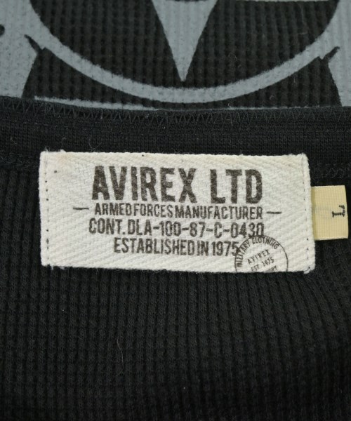 AVIREX（アヴィレックス）Tシャツ・カットソー 黒 サイズ:L メンズ/2200688952174