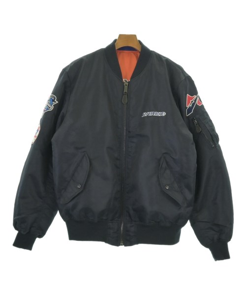 AVIREX(アヴィレックス)ミリタリーブルゾン 紺 サイズ:-(M位)/2200700471041