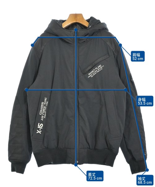AVIREX（アヴィレックス）ブルゾン 黒 サイズ:XL メンズ/2200701742010