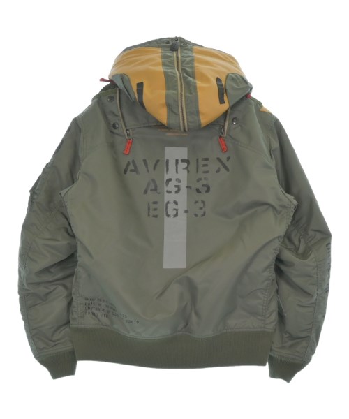 AVIREX（アヴィレックス）ミリタリーブルゾン カーキ サイズ:L メンズ/2200657421014