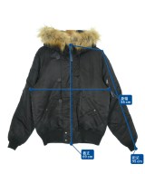 AVIREX（アヴィレックス）ダウンジャケット/ダウンベスト 黒 サイズ:XL メンズ/2200659394040