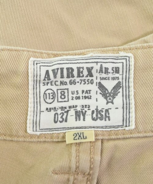 AVIREX（アヴィレックス）カーゴパンツ ベージュ サイズ:2XL メンズ/2200661772041