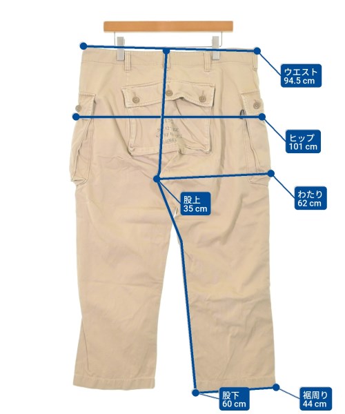 AVIREX（アヴィレックス）カーゴパンツ ベージュ サイズ:2XL メンズ/2200661772041