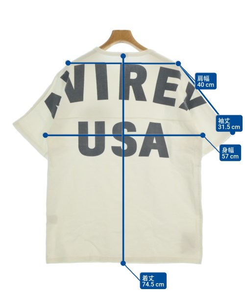 AVIREX（アヴィレックス）Tシャツ・カットソー 白 サイズ:L メンズ/2200661772102