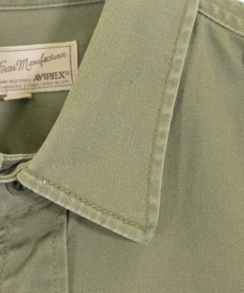 AVIREX（アヴィレックス）カジュアルシャツ カーキ サイズ:2XL メンズ/2200714454030