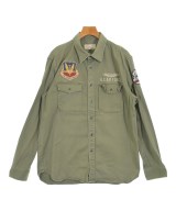 AVIREX（アヴィレックス）カジュアルシャツ カーキ サイズ:2XL メンズ/2200714454030